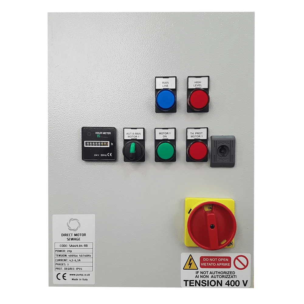 Sewage Pump Control Panels