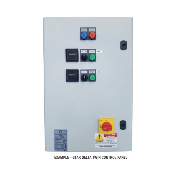 Star Delta Single & Twin Pump Control Panels