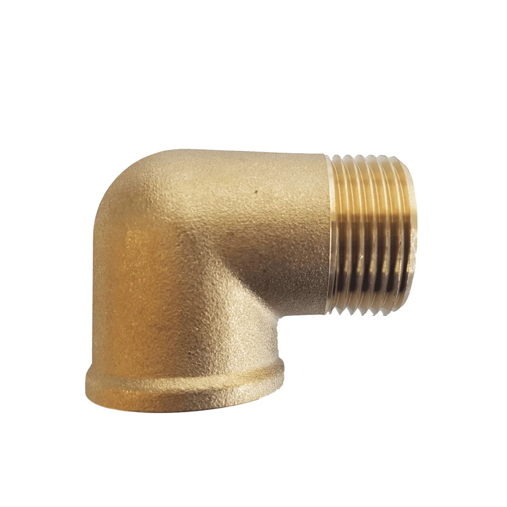 Brass Male - Female Elbow BSP
