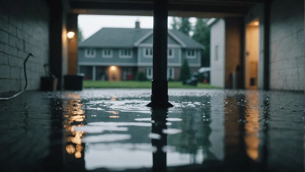 Image showing flooded basement