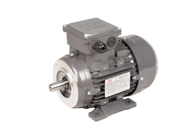 TEC T2A IE2 Motor, 0.55 kW, 3 Ph Aluminium, B34 Foot & Face Mounted, 6 Pole, 80 Frame