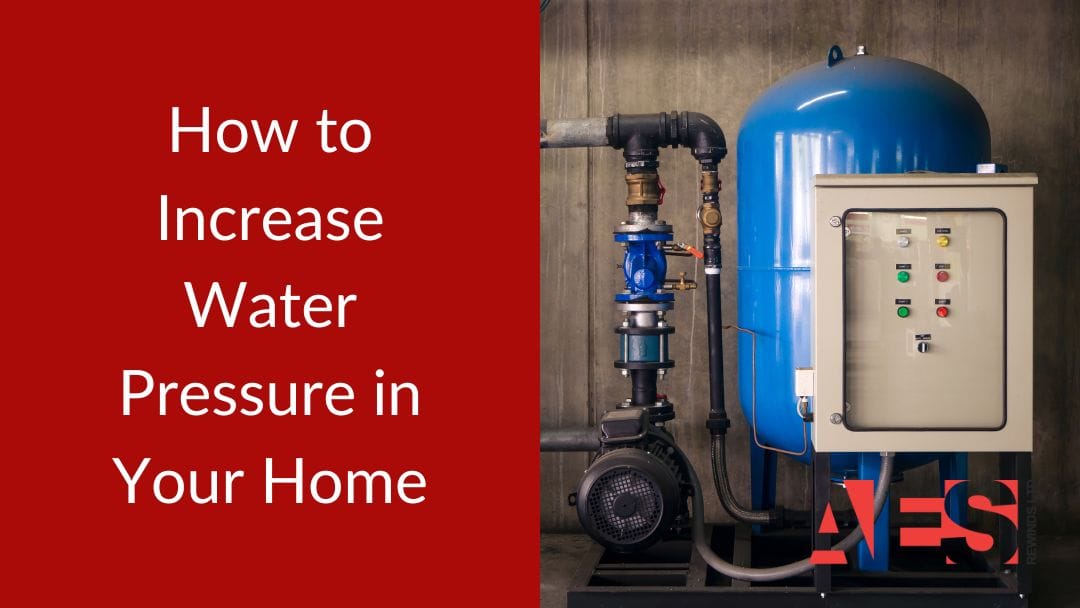 How to Increase Water Pressure in Your Home