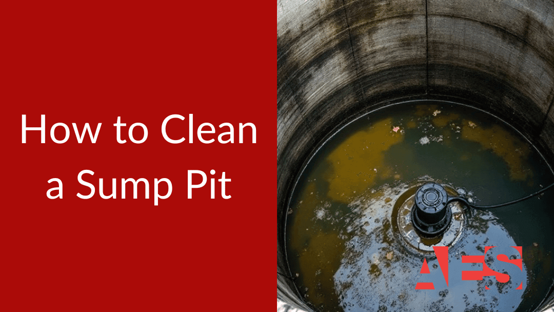 how to clean a sump pit